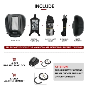 Motorcycle Waterproof Luggage Navigation Racing Bag Backpack（摩托车防水行李箱导航赛车包背包）